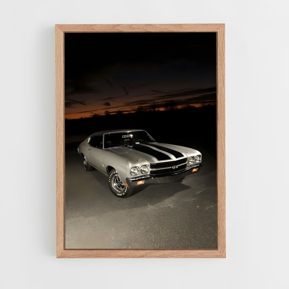 Poster Chevelle Légende – affiche Chevrolet (vue 4)